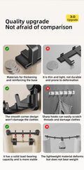 Suction Cup Hook Rack