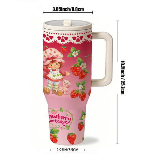 1 Pc 40Oz Insulated Tumbler Mug, Double Wall Vacuum Cup, Leak-Proof Skinny Thermal Mug, Hot Cold Drinks Use, Keeps Hot 12 Hours Cold 24 Hours, Travel Office Home Use, Gift for Women Men, Holiday Birthday Valentine Mother’S Day Present