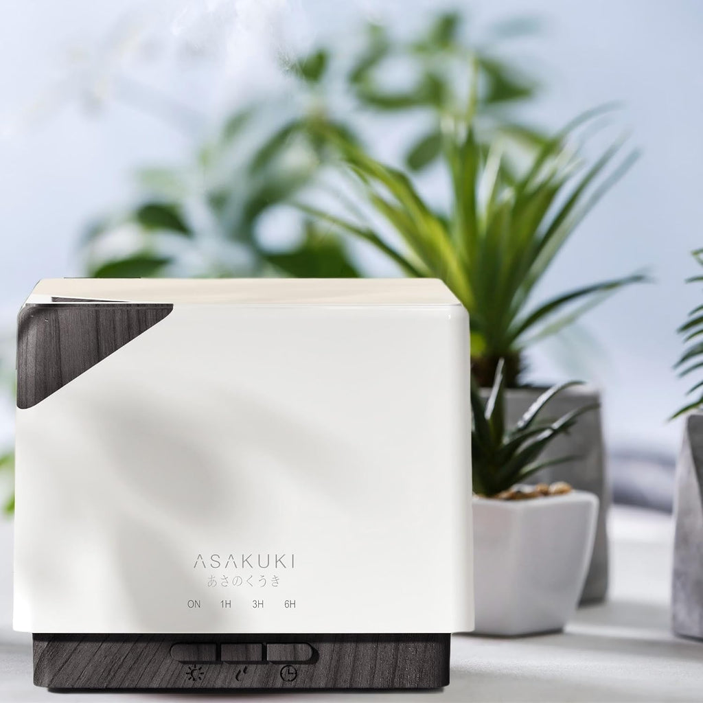 700 Ml Premium, Essential Oil Diffuser, Quiet 5-In-1 Humidifier, Natural Home Fragrance Diffuser - Black