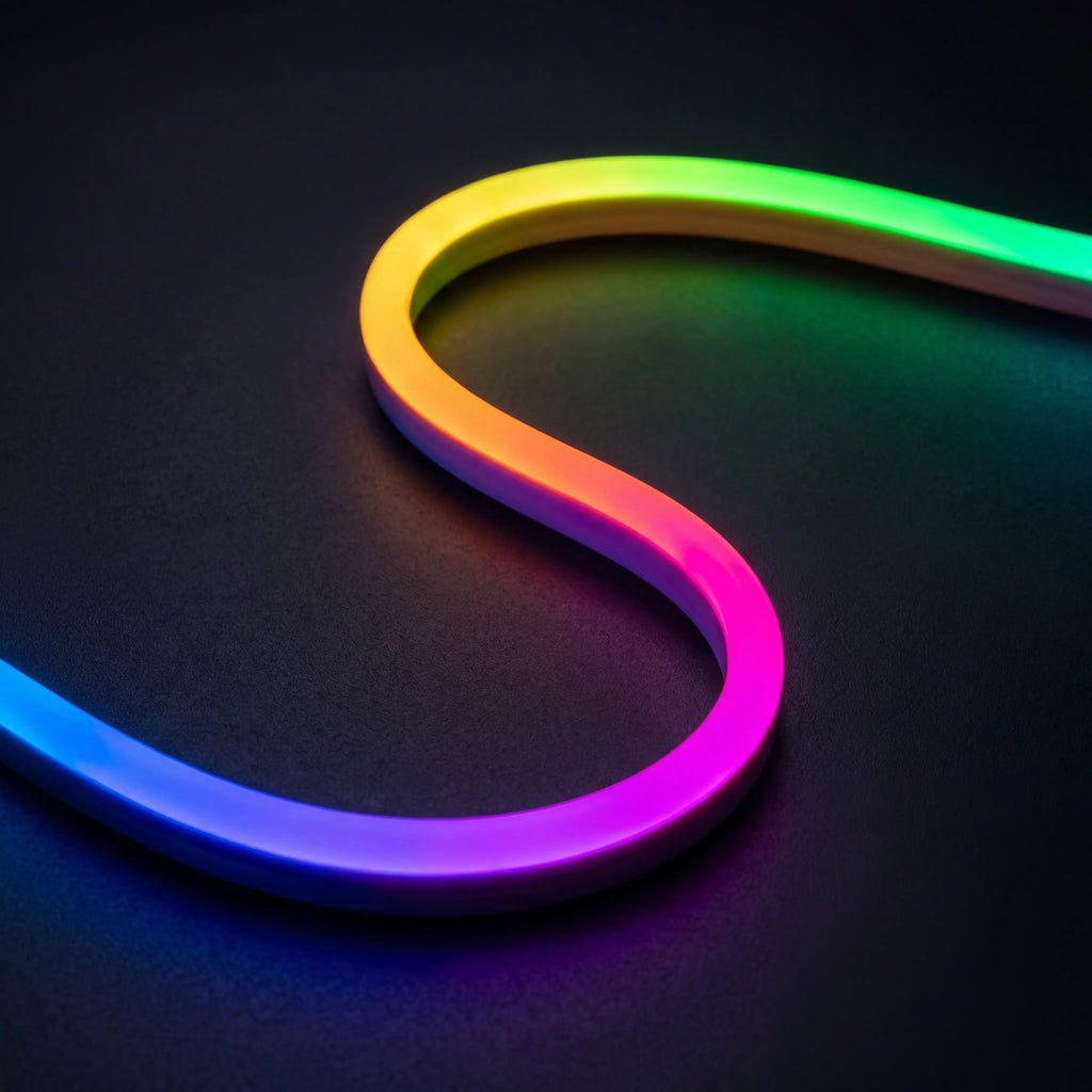 5M Rgbic,Neon Light Strip, Bluetooth APP Controlled LED Mood Lighting with Music Sync & Remote Control, USB Powered Lights for Bedroom, Gaming Room & Party Decor
